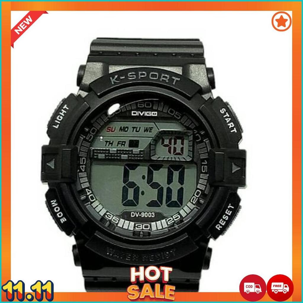 JAM TANGAN PRIA LASIKA K-SPORT DV-9003 WATER RESIST COD