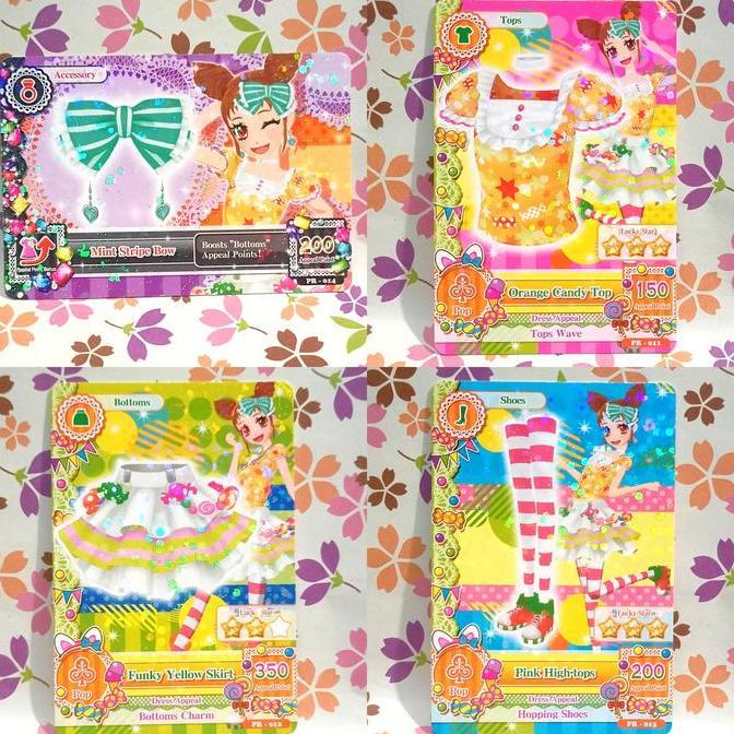 aikatsu set otome arisugawa tion card PREMIUM