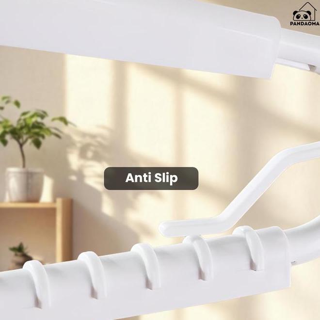PANDAOMA HANGER TARIK GANTUNGAN BAJU TARIK HANGER HANDUK HANGER PANJANG
