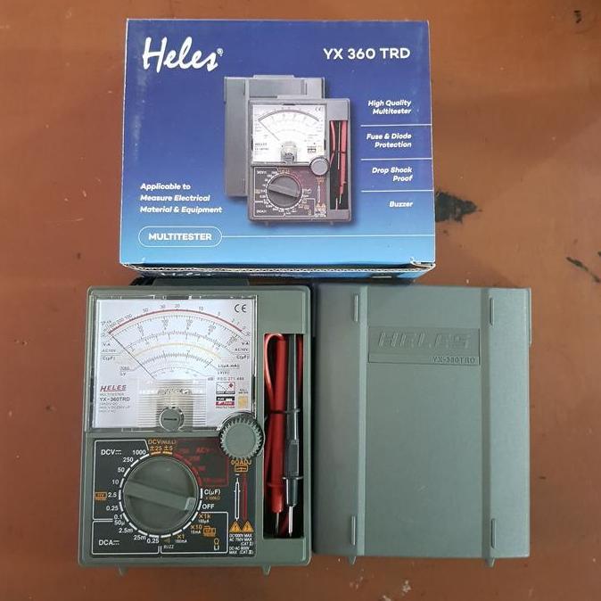 TERMURAH - Multitester Heles Analog YX 360 TRD/Avometer Analog Heles YX 360 TRD