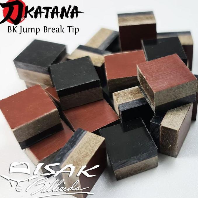 Grosir Katana Bk Break Jump Tip - Hard Phenolic Cue Tips Billiard Stick Jb