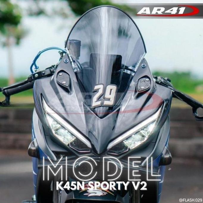 Promo Visor Cbr 2019 Facelift K45N Windshield Cbr 150 K45N Visor Cbr K45 New Free List Karet Ar41 Co