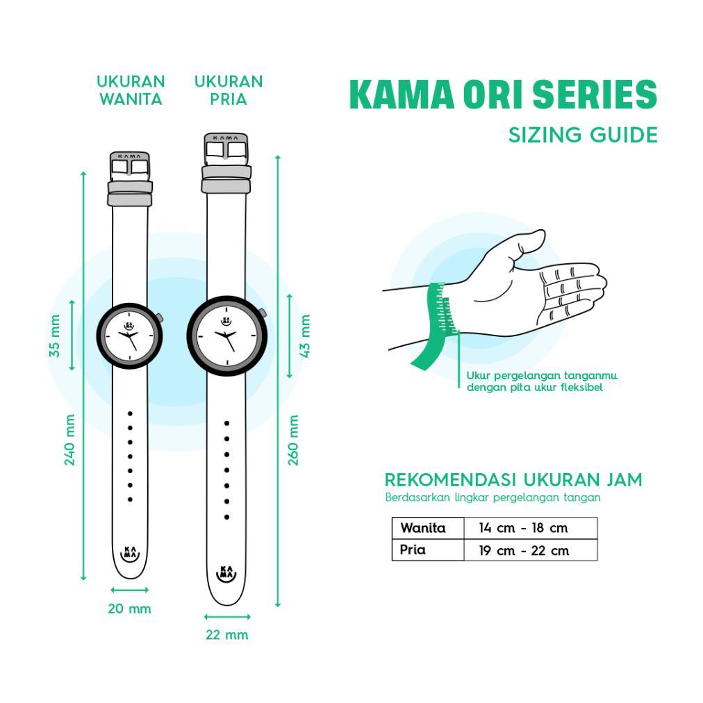 Kama Watch Jam Tangan Kayu Maple Unisex Jam Tangan