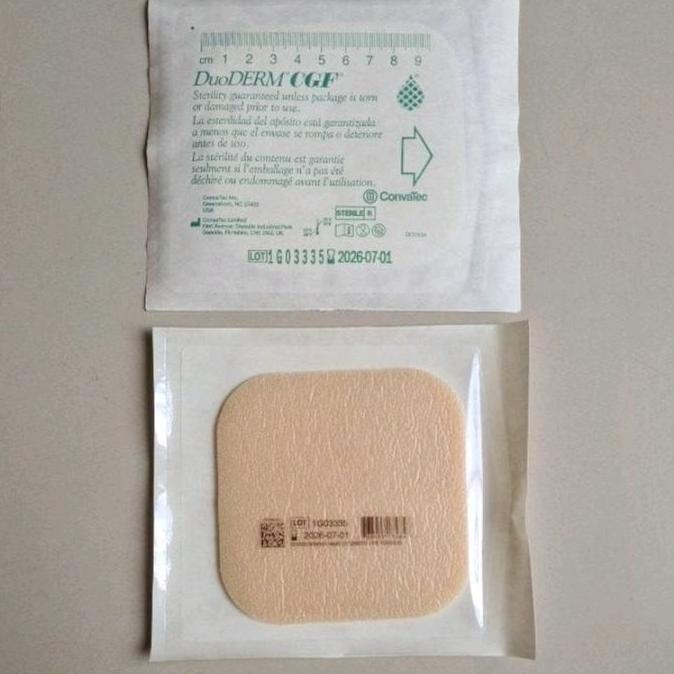 NEW DUODERM CGF/ PLESTERN LUKA  DUODERM CGF ORI