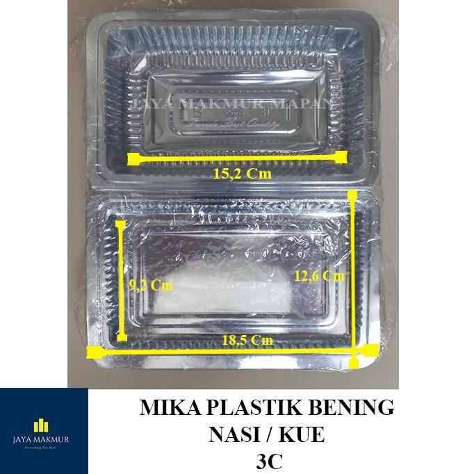 New- Mika Plastik 3C / Mika Kue Ukuran 3C