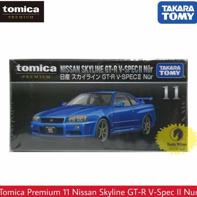 Tomica Premium 11 Nissan Skyline Gt-R V-Spec Ii Nur