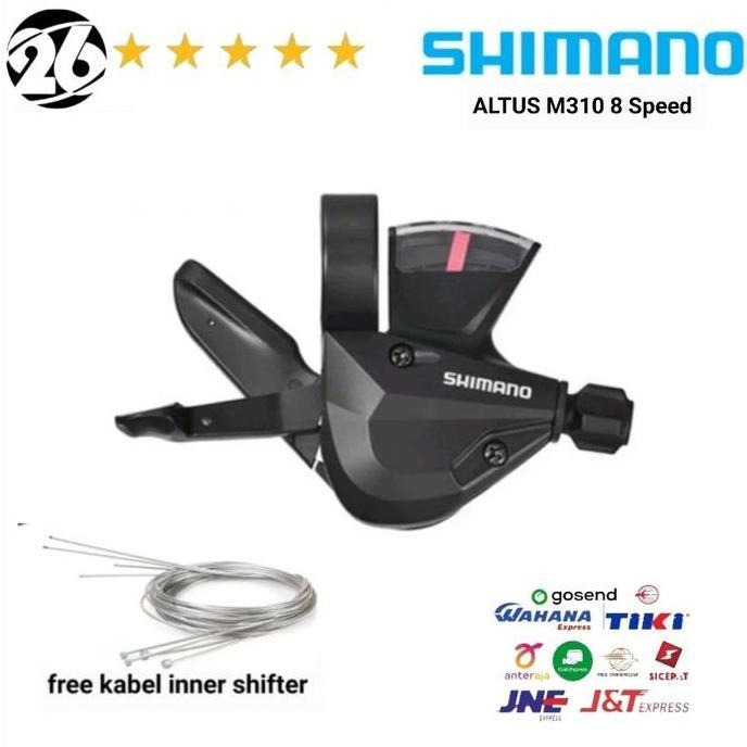 Shifter Sepeda Shimano Altus M310 8 Speed Operan Gigi Sepeda Shimano