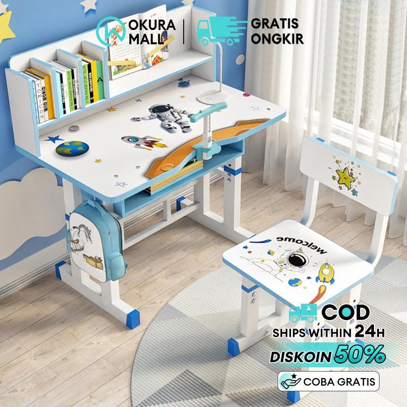 Meja Belajar Anak Set Kursi Meja Belajar Anak Meja Sekolah Meja Kursi Belajar Anak Dan Kursi Set