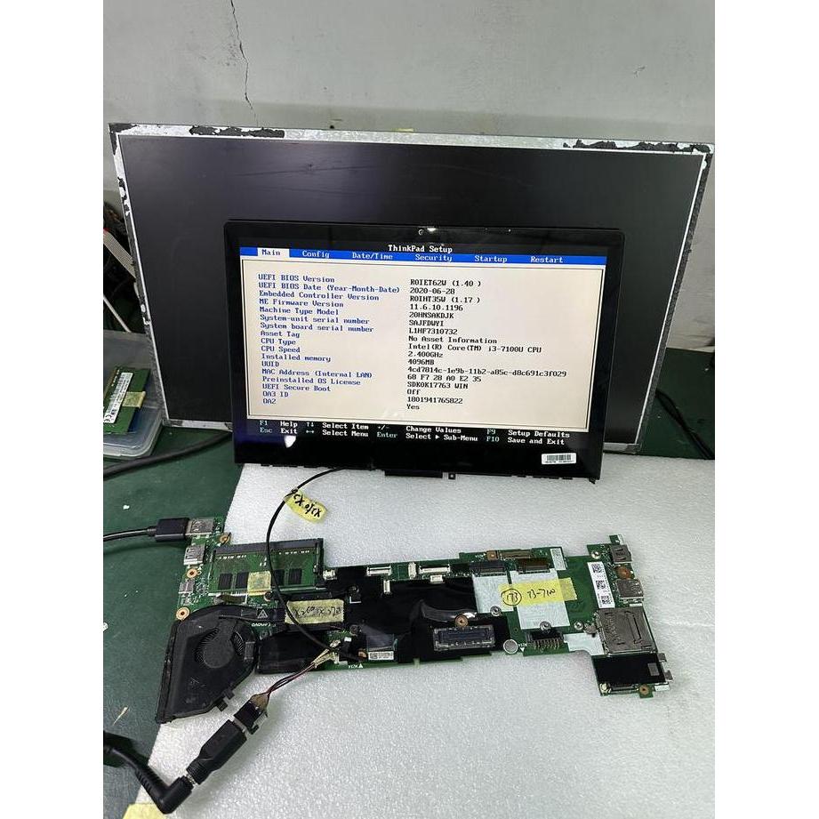 THINKPAD X240 X250 X260 X270 X280 X380 X390 MOTHERBOARD MAINBOARD NM-A091 NM-A531 NM-B601 NM-B521 LA
