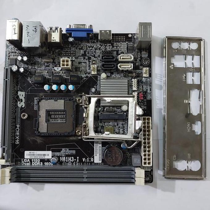 MAINBOARD MOTHERBOARD 1155 MINI ITX MSI H61 MURAH