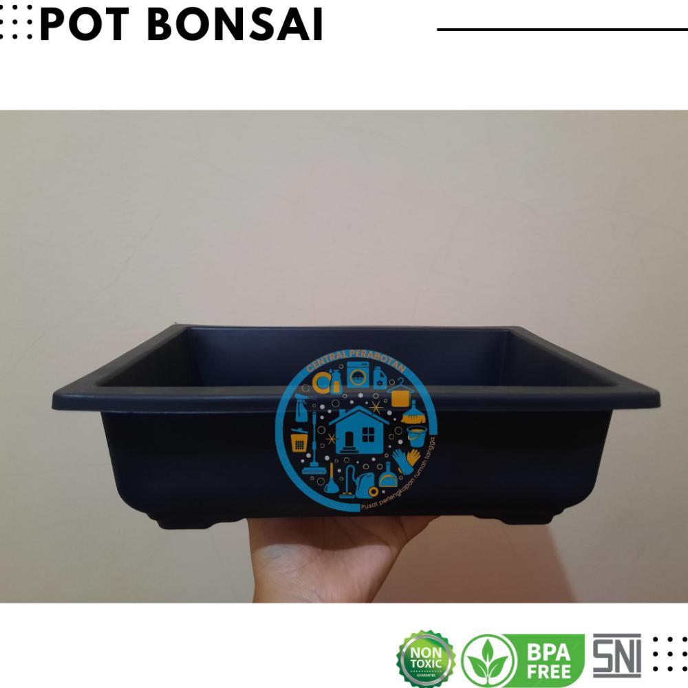 Promo Cod Pot Bonsai Kotak | Pot Bunga Plastik Murah 