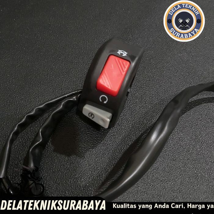 SAKLAR MOTOR MODEL XABRE UNIVERSAL MOTO ENGINE MOTORCYCLE LAMPU BY DELATEKNIKSURABAYA
