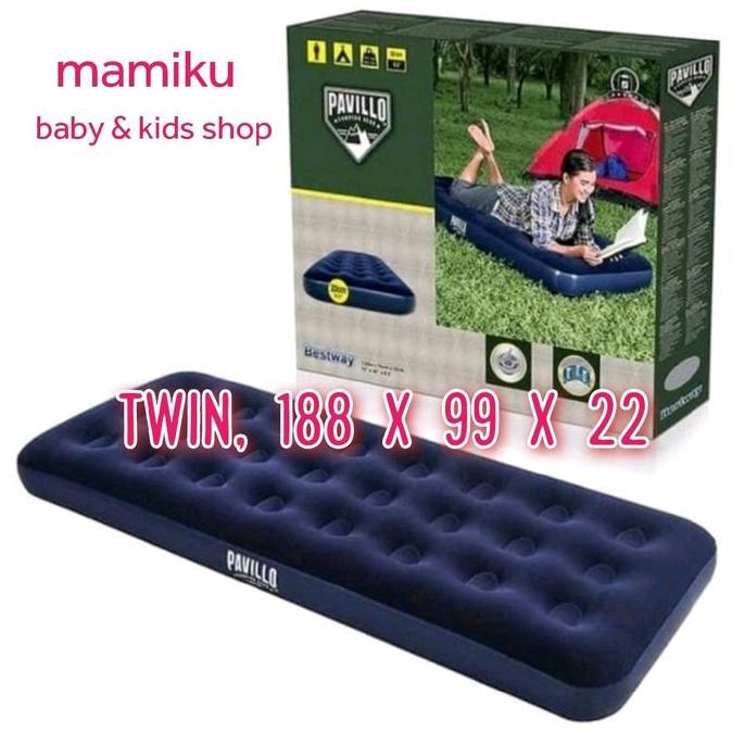 TERBARU - kasur angin bestway twin 67001  / matras angin / bestway twin / kasur angin portable