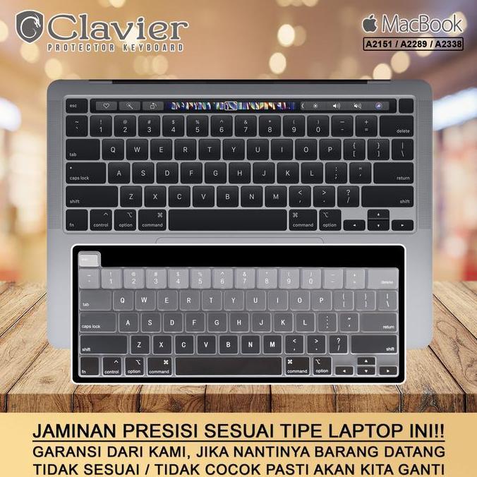 Keyboard Protector Cover Macbook Pro 13 2020 A2289 MXK32 MXK52 Silikon