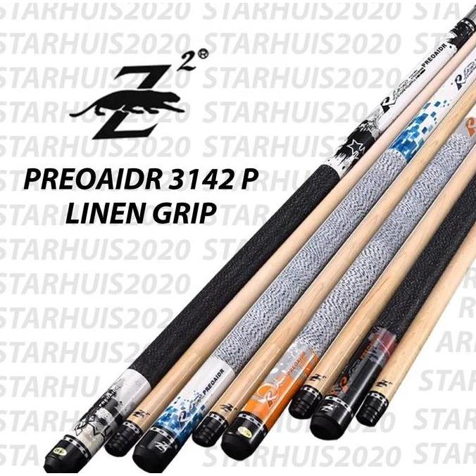 TERBARU - PREAOIDR (PREDATOR CHINA) Maple Shaft P series 58'' billiard stick with Linen Grip and Mul