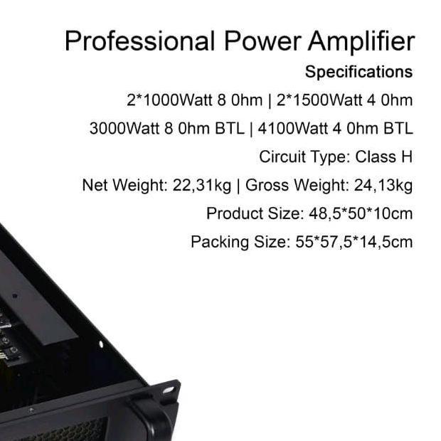 POWER ASHLEY ONYX21000  onyx 21000 2channel original