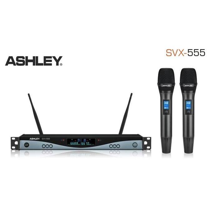 mic wireless ashley svx555 svx 555 original