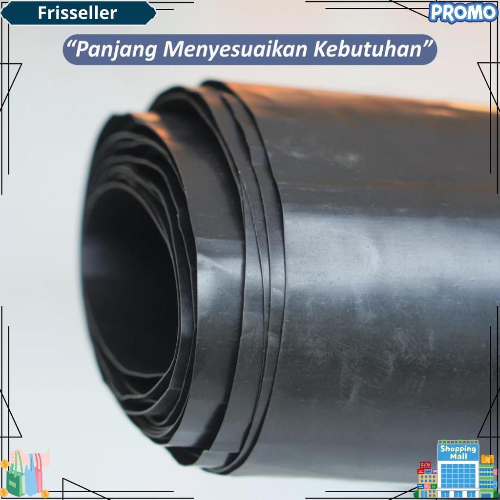Gradeori Geomembran Hdpe Tebal 500 Micron Lebar 5 Meter