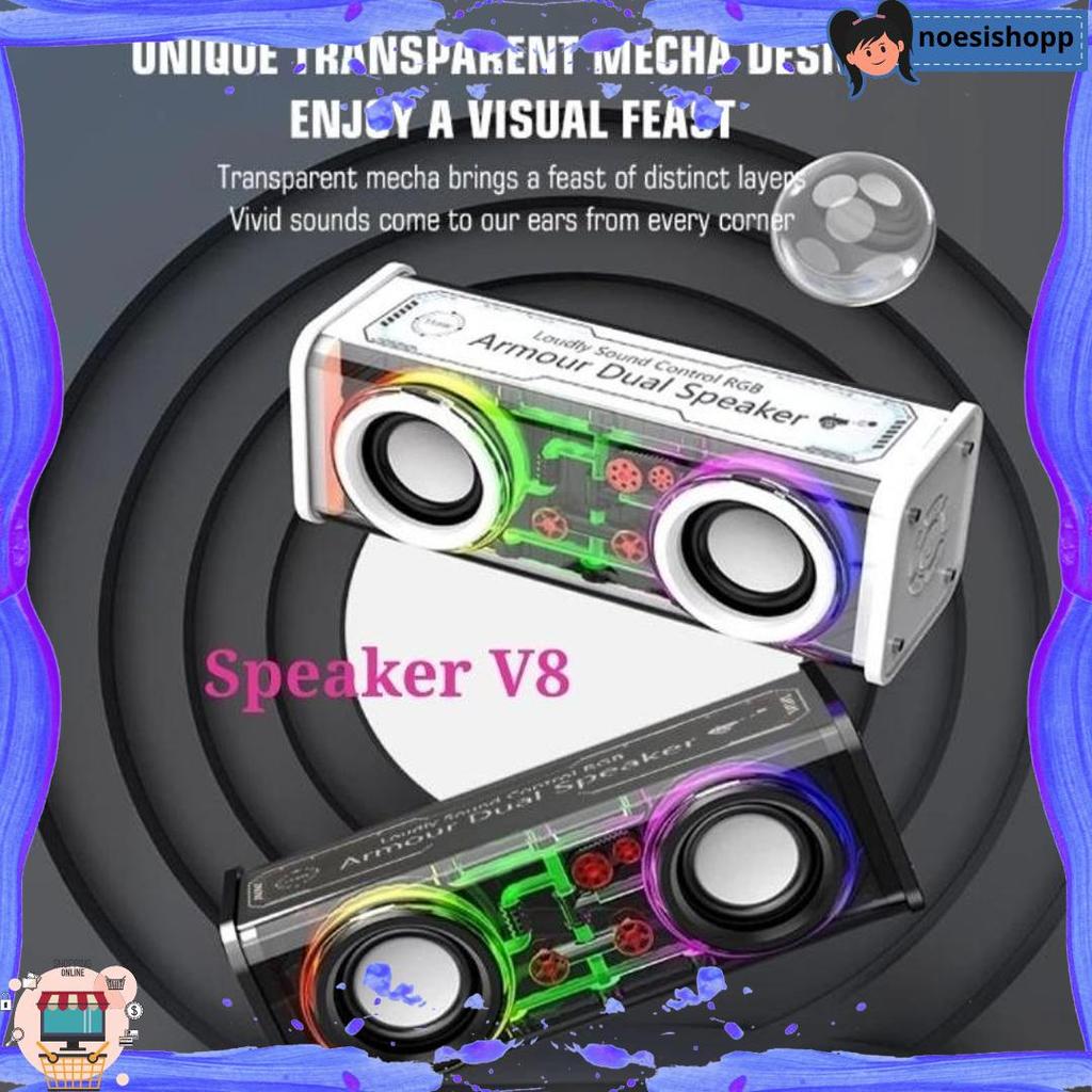 Sale Speaker Bluetooth K07 K08 Wireless Portable Speaker Transparent And With Led Display