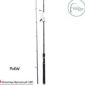 Rod Joran Pancing Hinomiya Barramundi 180 - New Carbon Ulir