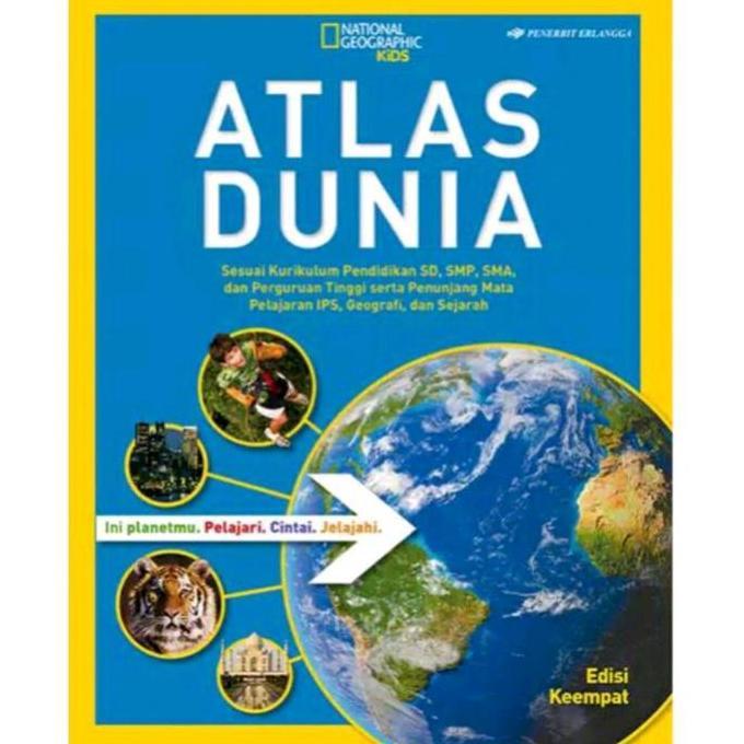 Atlas Dunia National Geographic Erlangga AYB