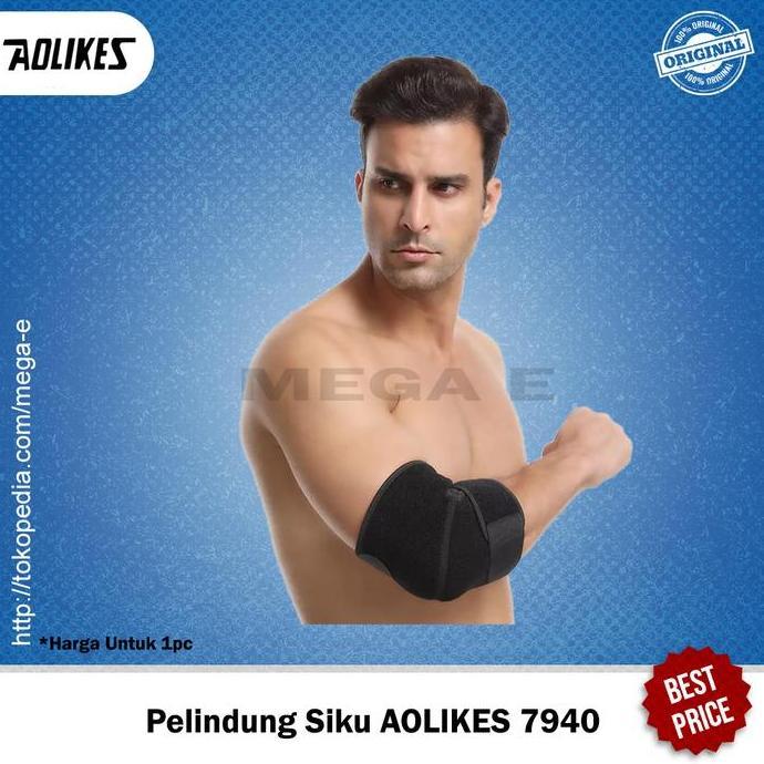 Elbow Sleeve Support Aolikes 7940 Deker Penopang Cidera Siku Tangan