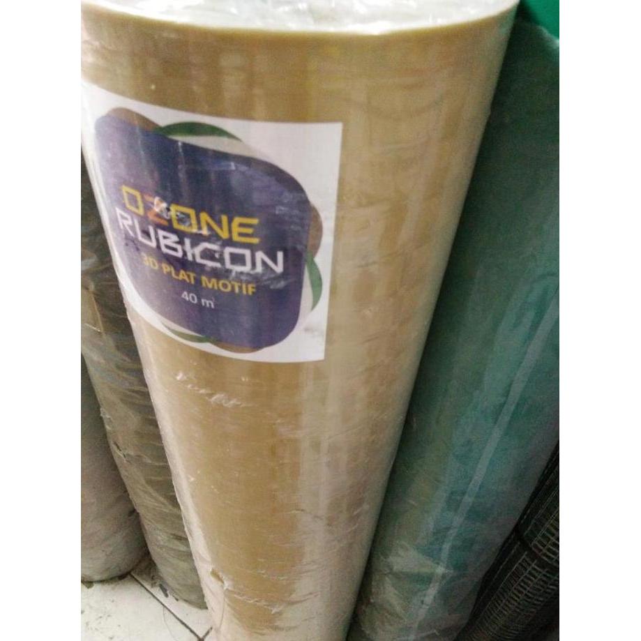 PLASTIK TUTUP PAGAR 3 DIMENSI WARNA EMAS/ FIBER TUTUP PAGAR