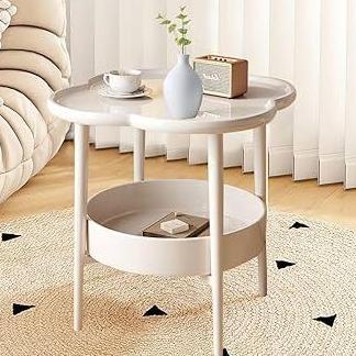 Meja Kecil Kamar Meja Samping Sofa Kreatif Meja Kopi Meja Samping Minimalis Bahan Plastik CO