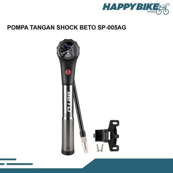 Beto Mini Pump Sp-005Ag Pompa Shock Sepeda Mtb Downhill Bmx Alloy