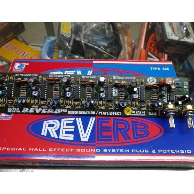 New- KIT ECHO REVERB 2 POTENSIO EFEK VOCAL MIXER AUDIO
