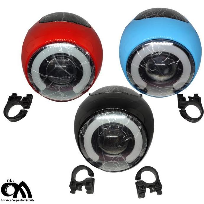 Head Lamp 48V - 60V Sepeda Listrik