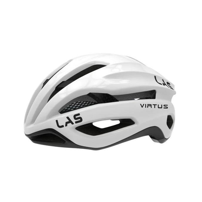 Helm Sepeda - LAS Virtus Carbon Helmet - White Carbon