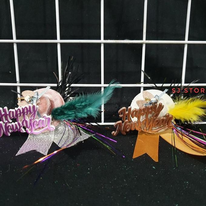 Aksesoris hiasan hampers tahun baru