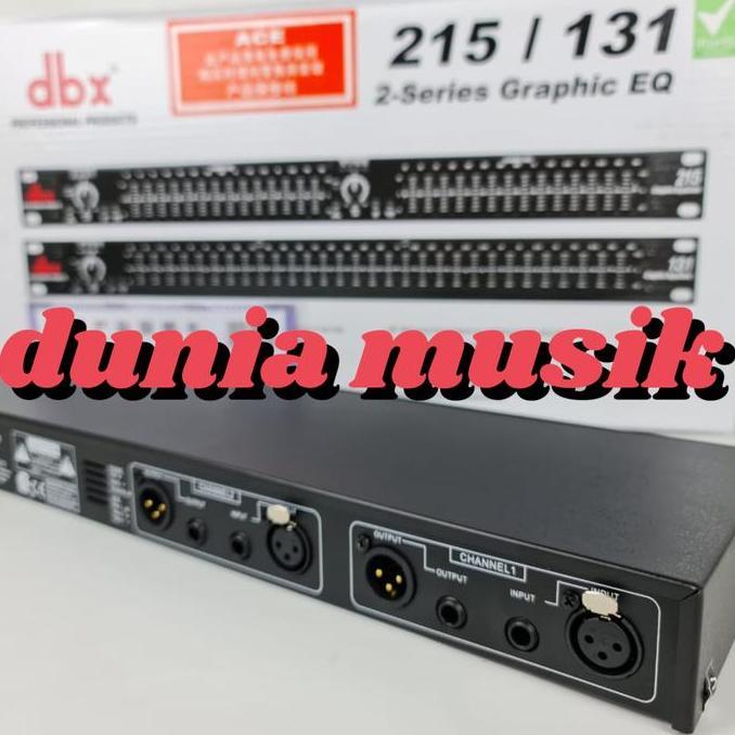 EQUALIZER DBX 215 DBX215 DBX 215