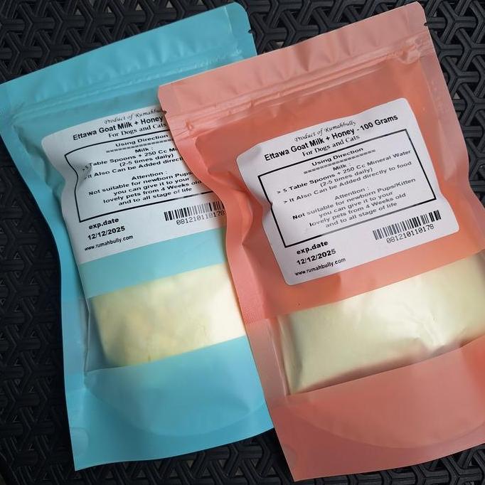 Goat Milk Powder Plus Honey / Susu Kambing Untuk Anjing Kucing Puppy Kitten