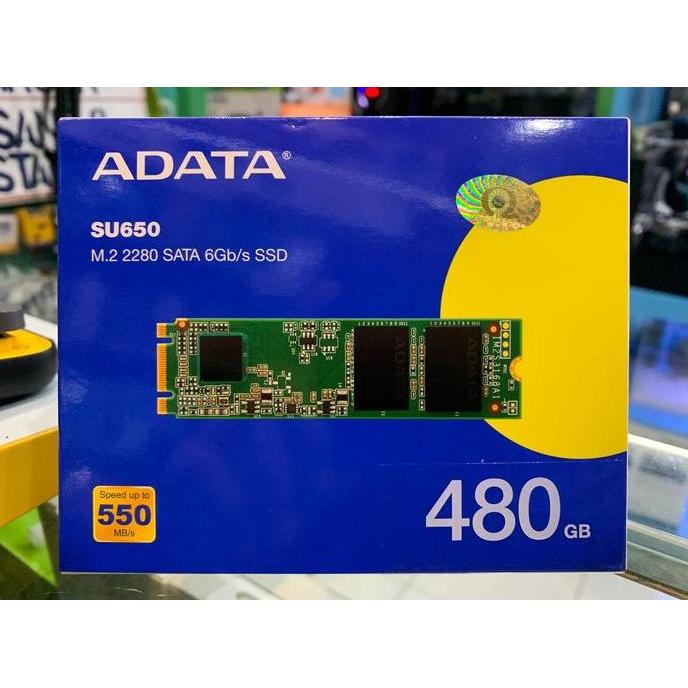 BEBAS ONGKIR - Adata SSD M2 M.2 2280 Ultimate SU650 480GB