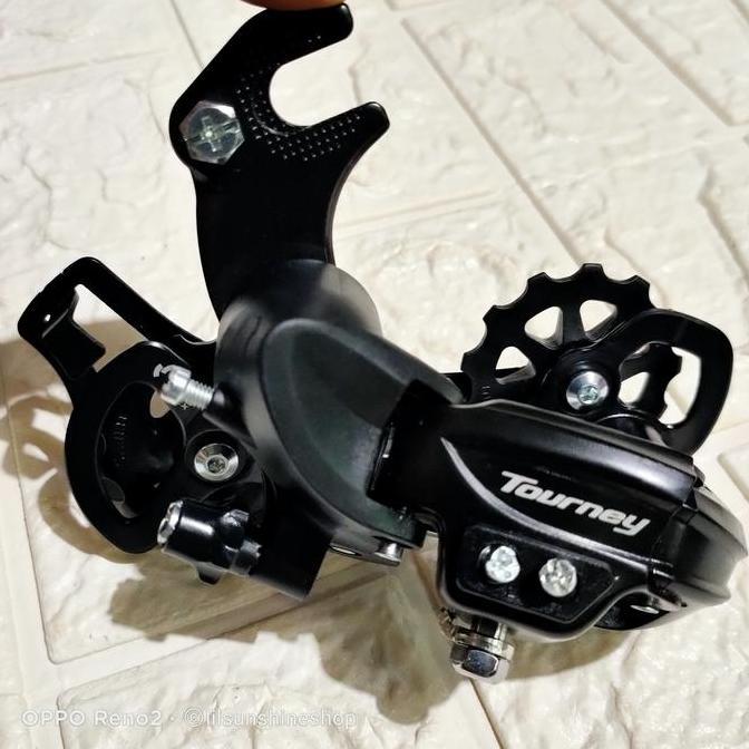 RD 6 7 Speed SHIMANO Tourney TY300 Medium Cage SG Bicycle Rear Derailleur Jepit Catok As Sepeda MTB 