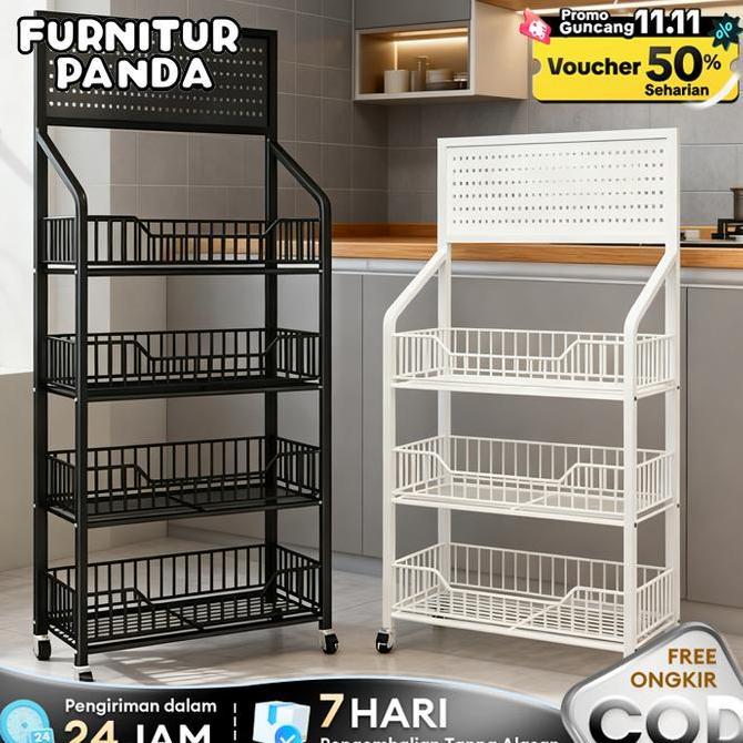 Rak Chiki Serbaguna Rak Gawang Sembako 4 Dan 5 Susun Rak Snack Rak Toko Jajan Rak Besi Rak Troli Rak