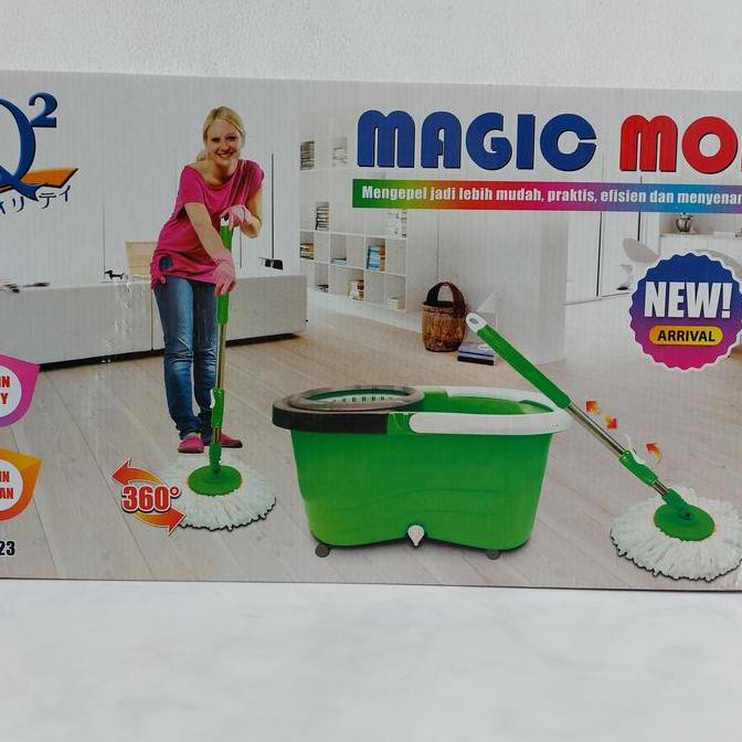 Alat Pel Lantai Putar Murah Magic Mop Super Mop Q2 623