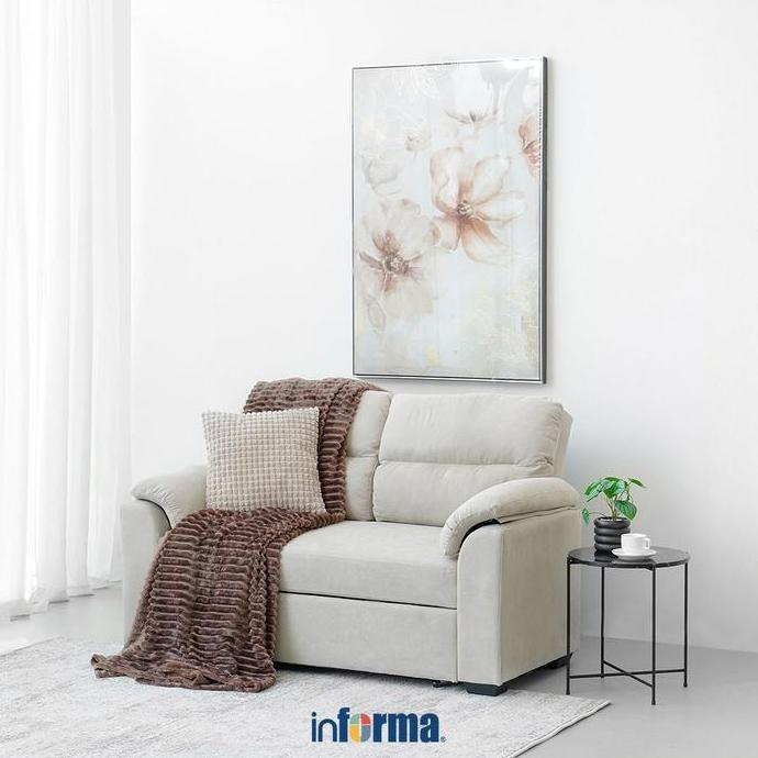 Informa Cloud Sofa Bed - Krem Indico Sofa Minimalis Sofa Santai CO