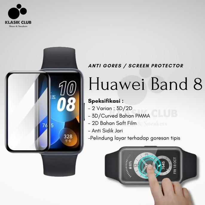 New- Anti Gores Huawei Band 8 3D Curved Screen Protector Huawei Band 8
