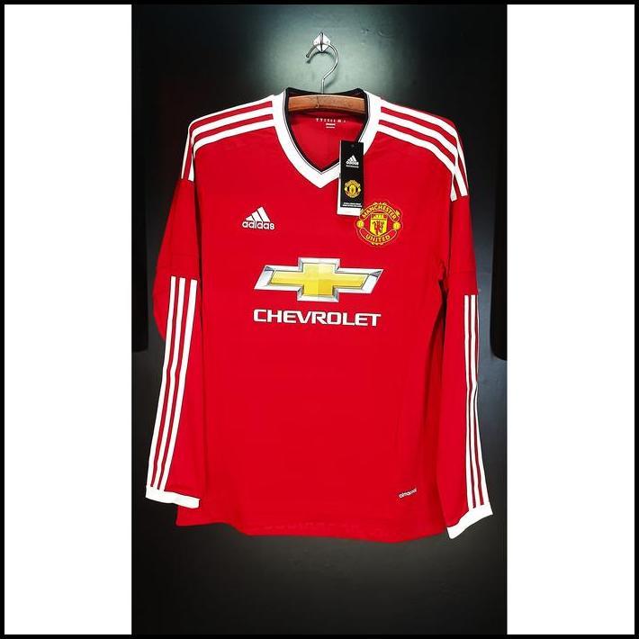 Manchester United 2015-16 Home LS. MEDIUM. BNWT. Original Jersey. Adidas AC1416 best seller