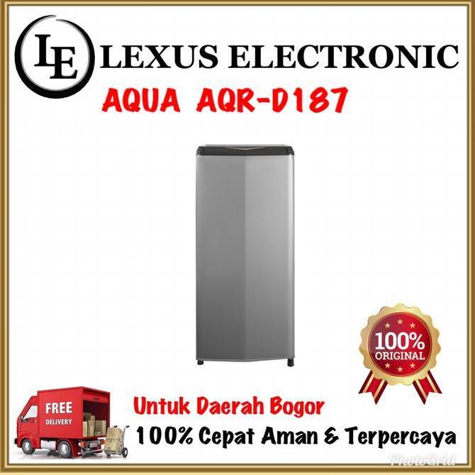 Promo Aqua Kulkas 1 Pintu | Aqr-D187 | Aqr187 |