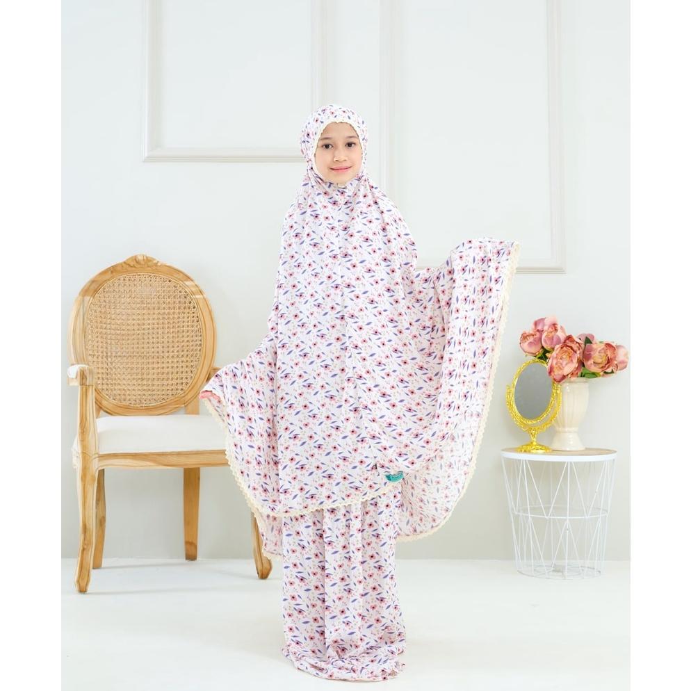 Zlamoda Mukena Rayon Anak Zlatra Signature Kaleena Series
