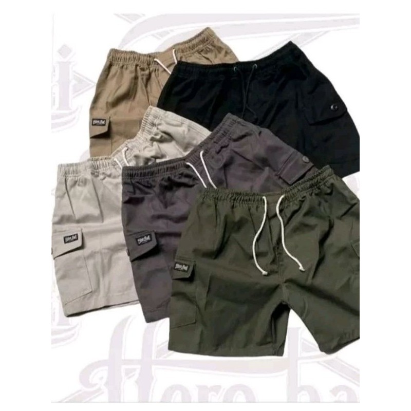 Yulia Store Celana Pendek / Cargo Boardshort 100 Ribu Dapat 4 Pcs / Celana Pria Dewasa