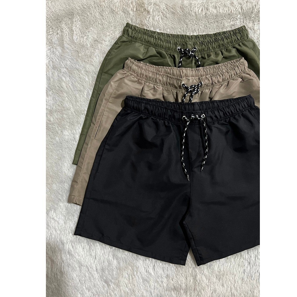 Yulia Store PAKET 3 PCS BOARDSHORT ONEAWAY CELANA PENDEK PANTAI BOXER PRIA SURFING WALKSHORT