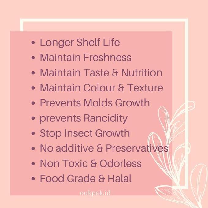 OUKPAK 15cc - Oxygen Absorber - Pengawet Makanan - Penyerap Oksigen