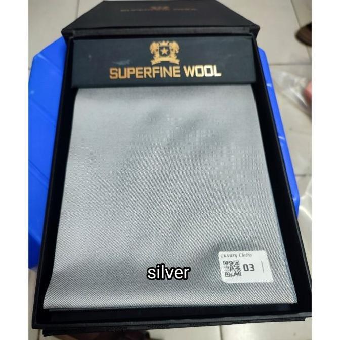 Kain Bahan Celana  semi wool kilap shining / Bahan Celana pria formal semi wool  (hrg Percelana)