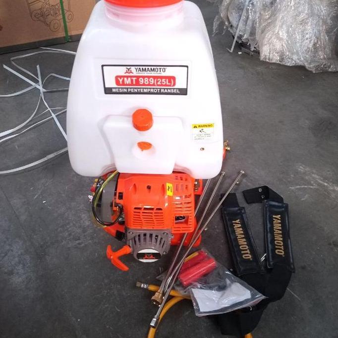 Mbayem78 - Mesin Semprot 4 Tak 25L - Knapsack Sprayer Hama, Pupuk & Desinfektan Yamamoto