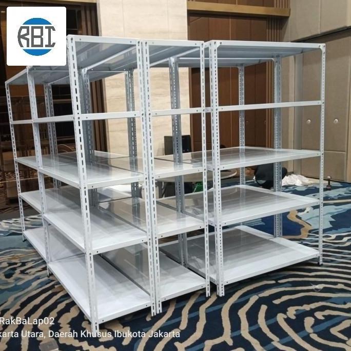 Terlaris Rak Besi 60 Cm X 100 Cm X 200 Cm 5 Susun